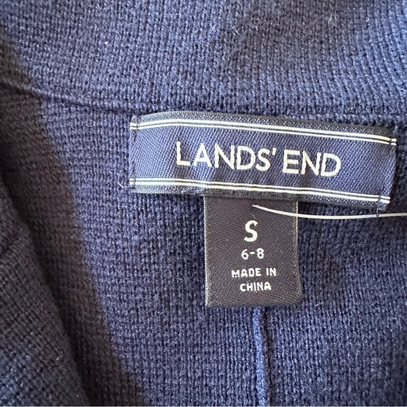 Lands End Sweater Blazer - Picture 5 of 6